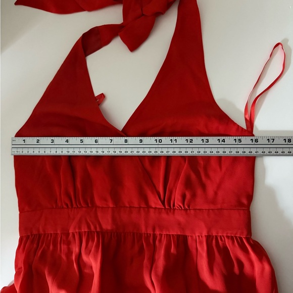 Talbots Orange Maxi Dress - Picture 10 of 10